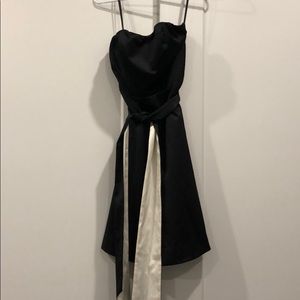 Black cocktail dress.